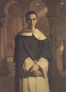 Theodore Chasseriau Father Dominique Lacordaire (mk05) oil painting artist